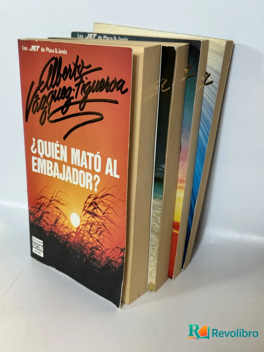 Foto 2 de Lote 4 libros de A. Vázquez-Figueroa, libro de segunda mano