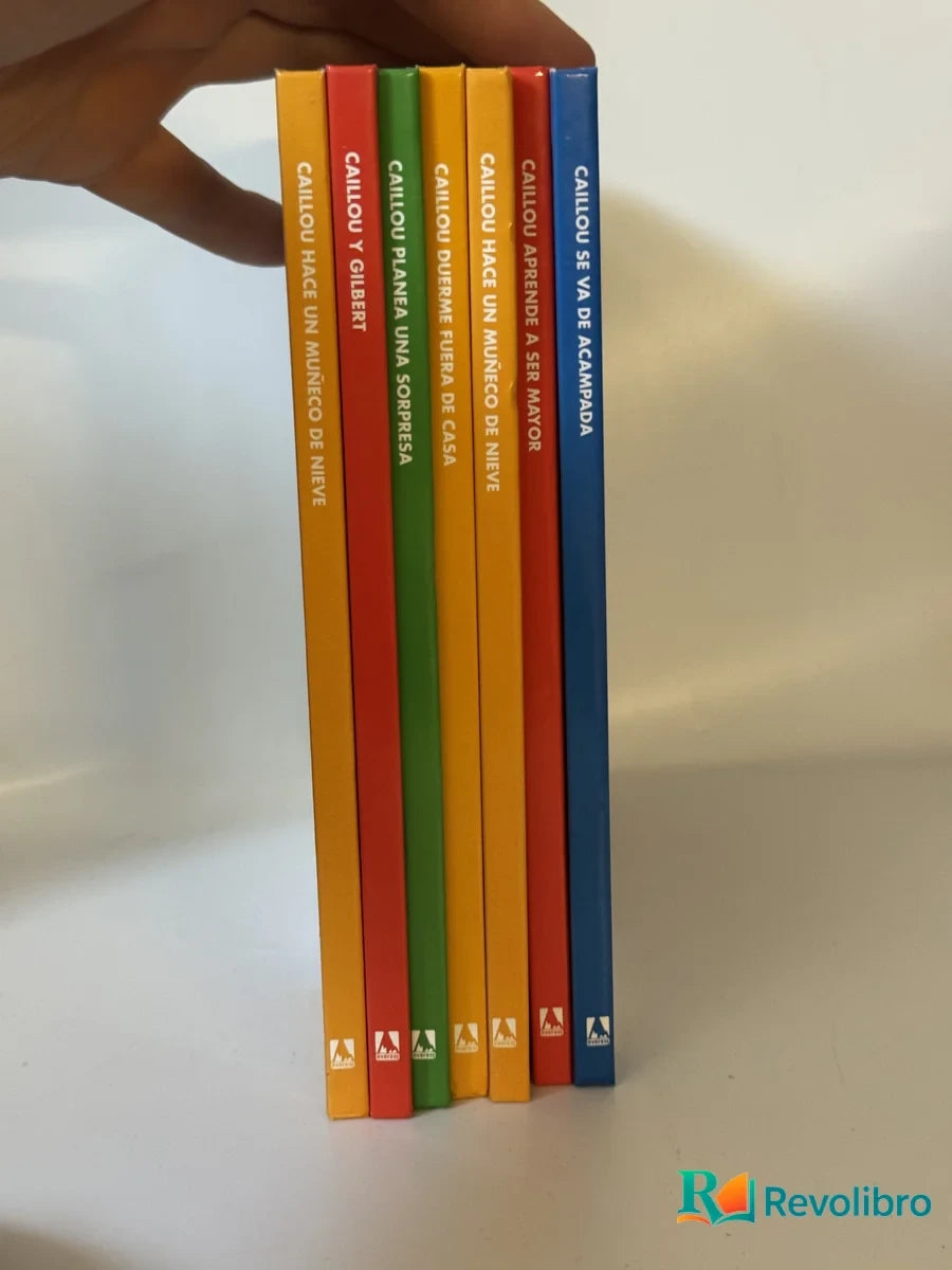 Foto 2 de Lote 7 libros Caillou de no disponible, libro de segunda mano