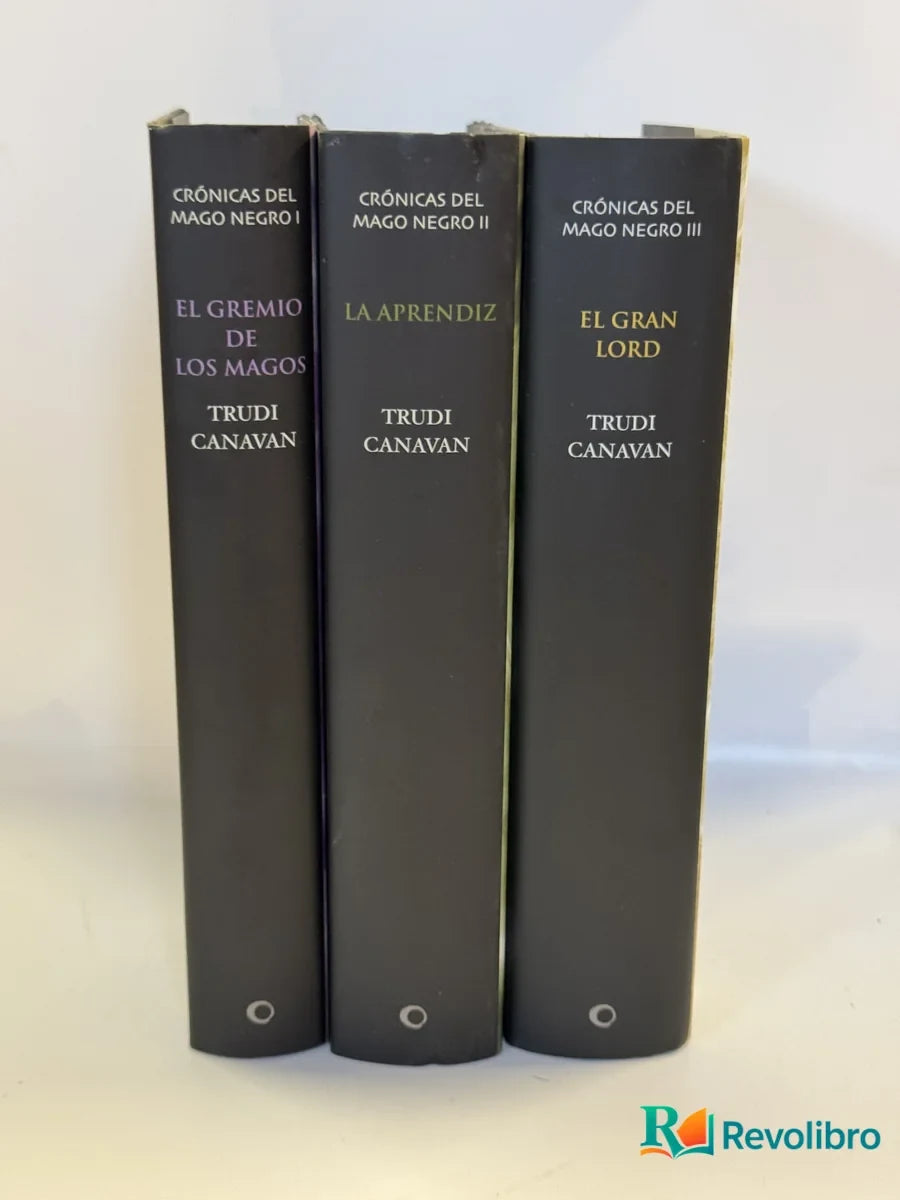Foto 3 de Lote Crónicas del Mago Negro 3 tomos de Trudi Canavan, libro de segunda mano