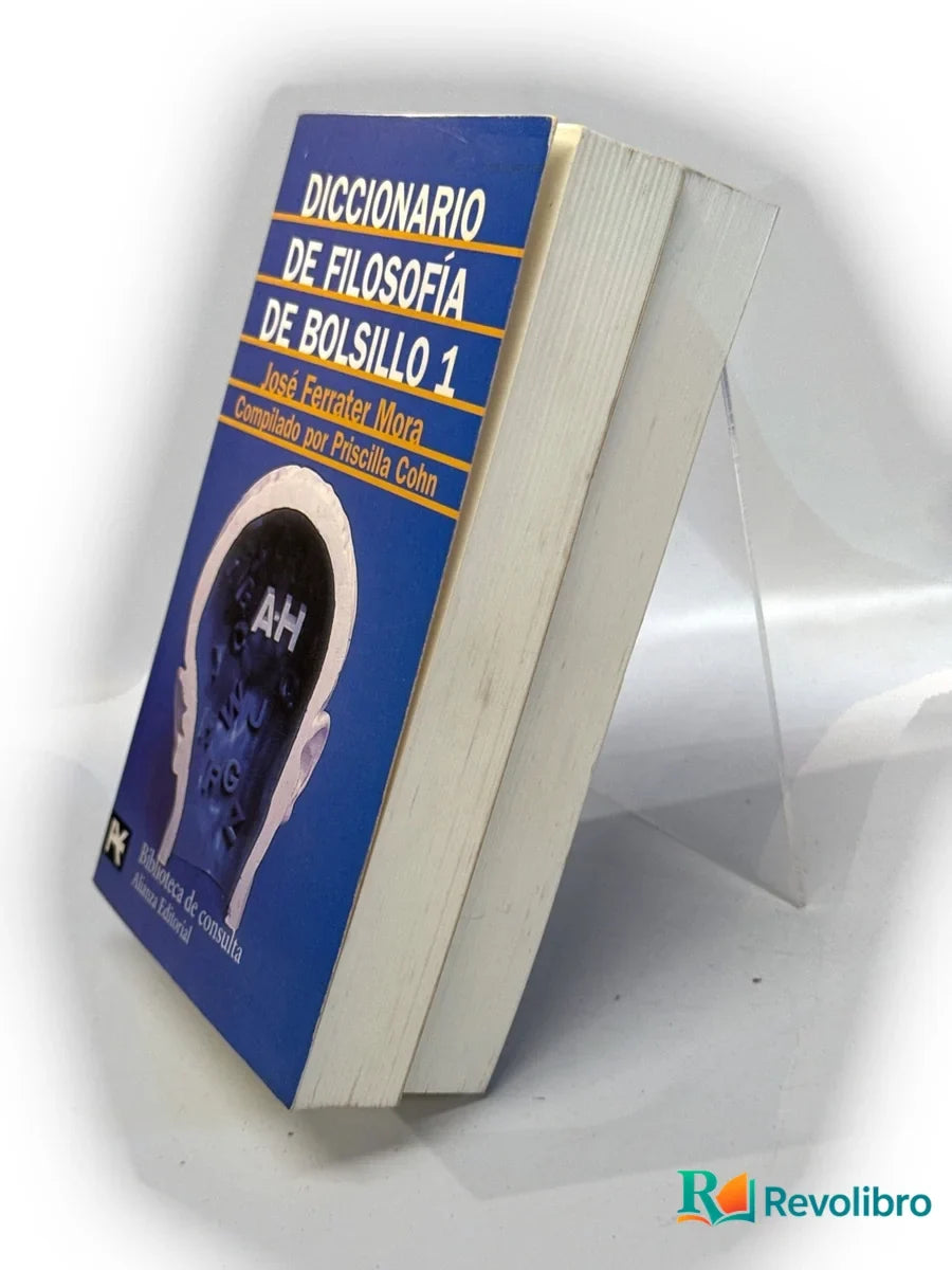 Foto 3 de Lote Diccionario de filosofía de bolsillo 2 tomos de José Ferrater Mora, libro de segunda mano