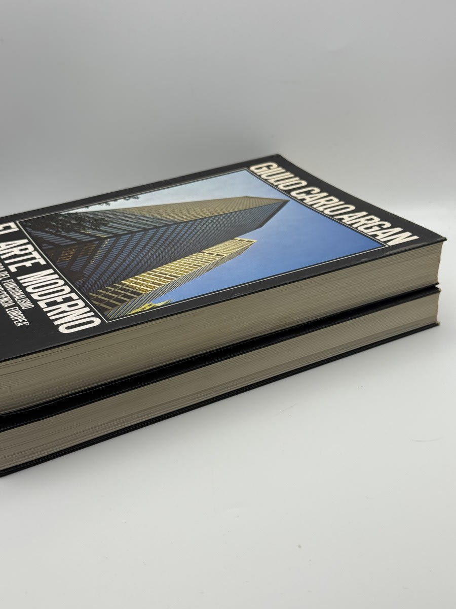 Foto 3 de Lote El arte moderno 2 tomos - Giulio Carlo Argan de Giulio Carlo Argan, libro de segunda mano