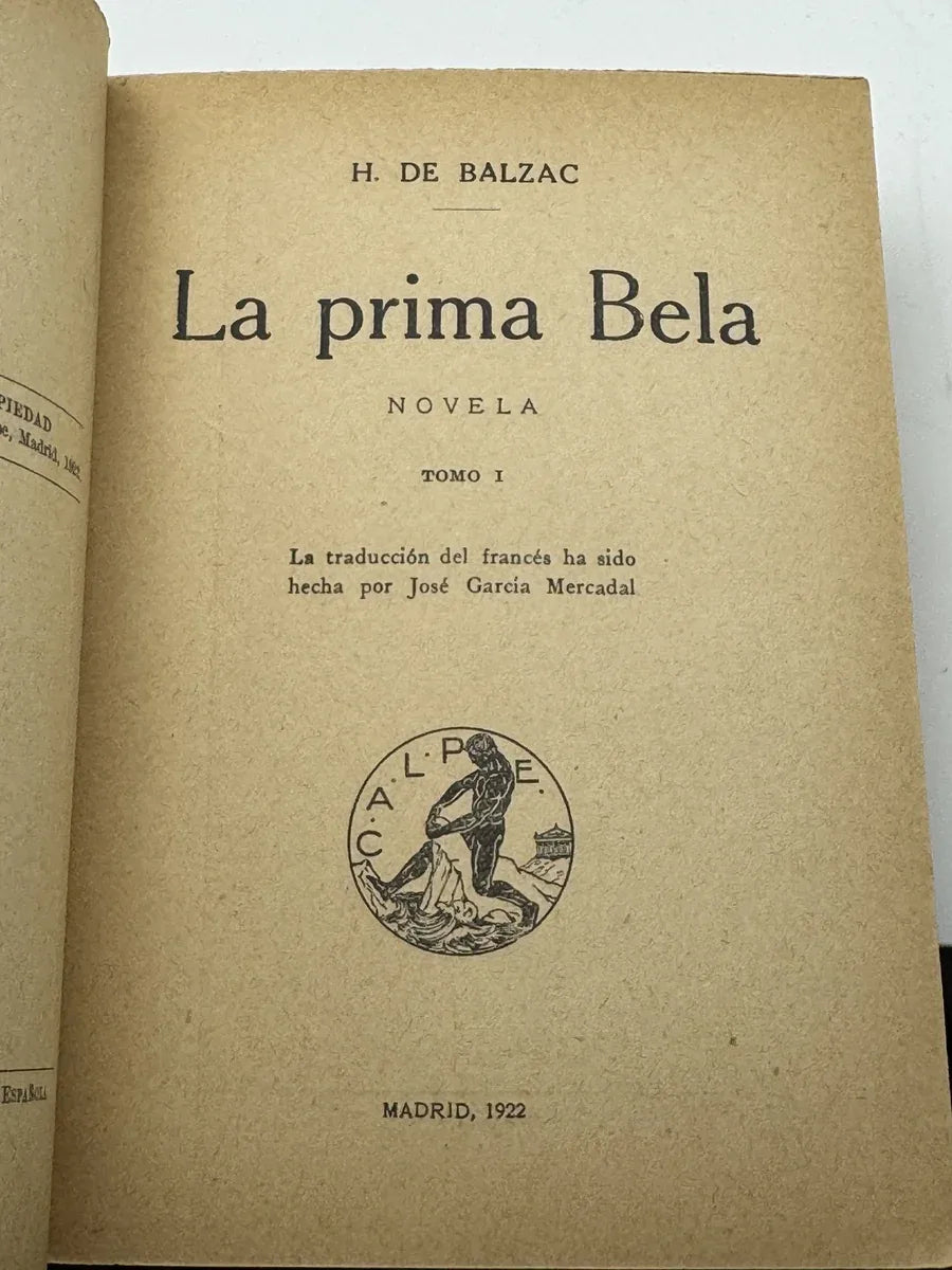 Foto 4 de Lote La prima Bela de H. De Balzac, libro de segunda mano