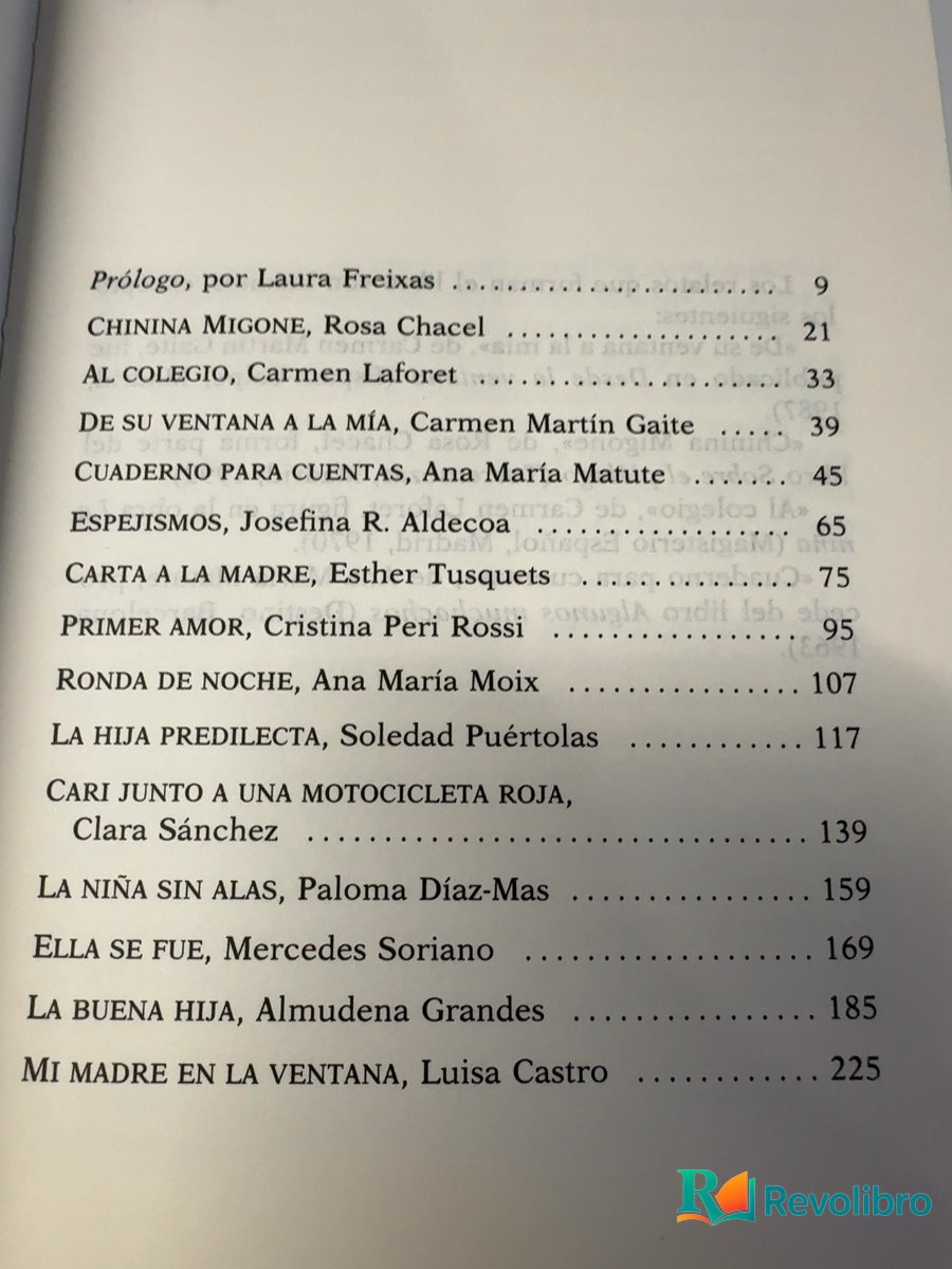 Foto 5 de Madres e hijas de Rosa Chacel, libro de segunda mano