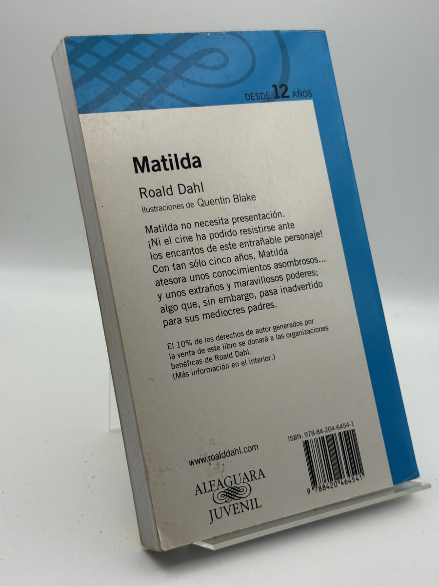 Foto 2 de Matilda ("Serie Azul") - Roald Dahl de Roald Dahl, libro de segunda mano