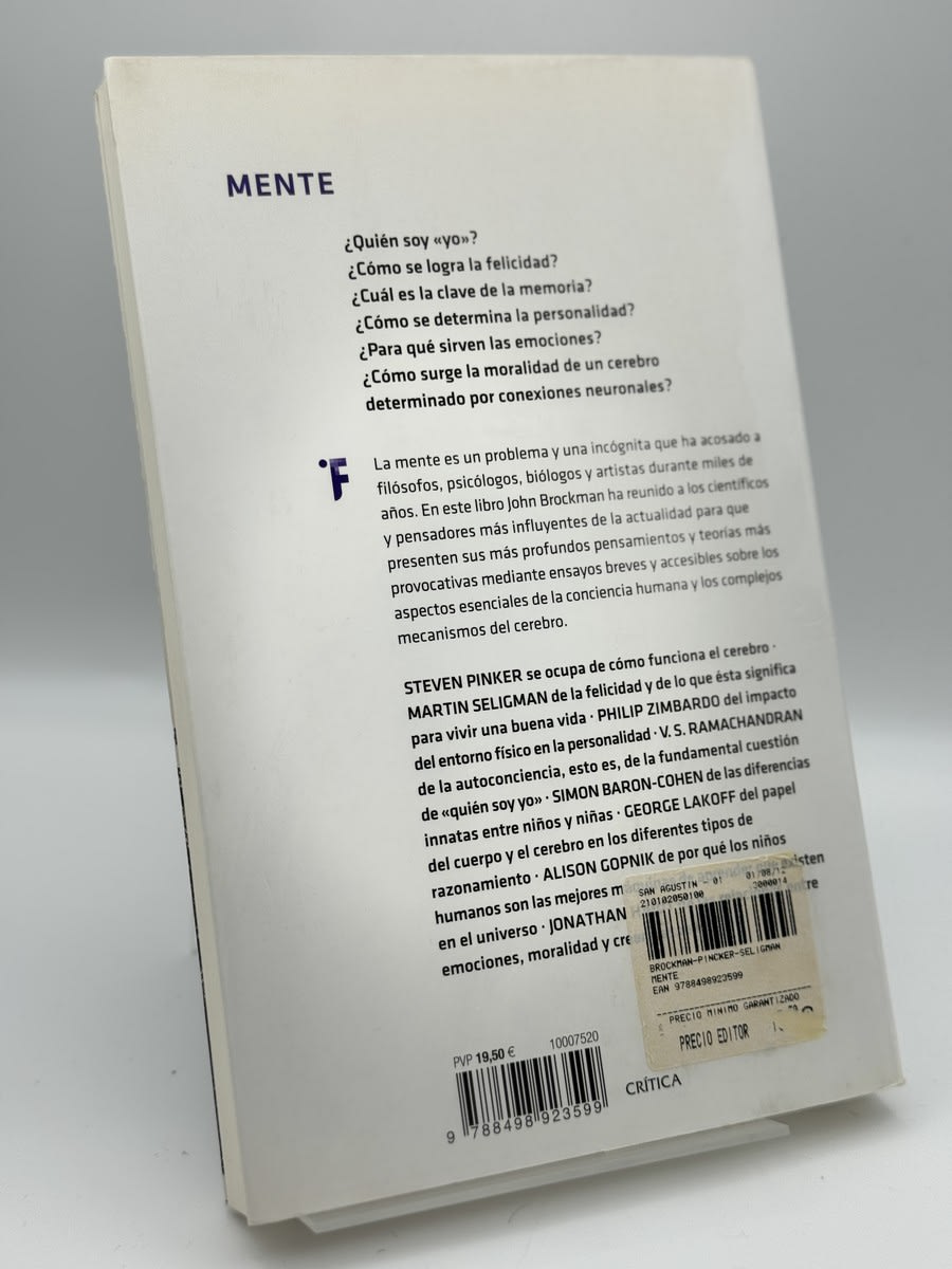 Foto 2 de Mente de John Brockman, libro de segunda mano