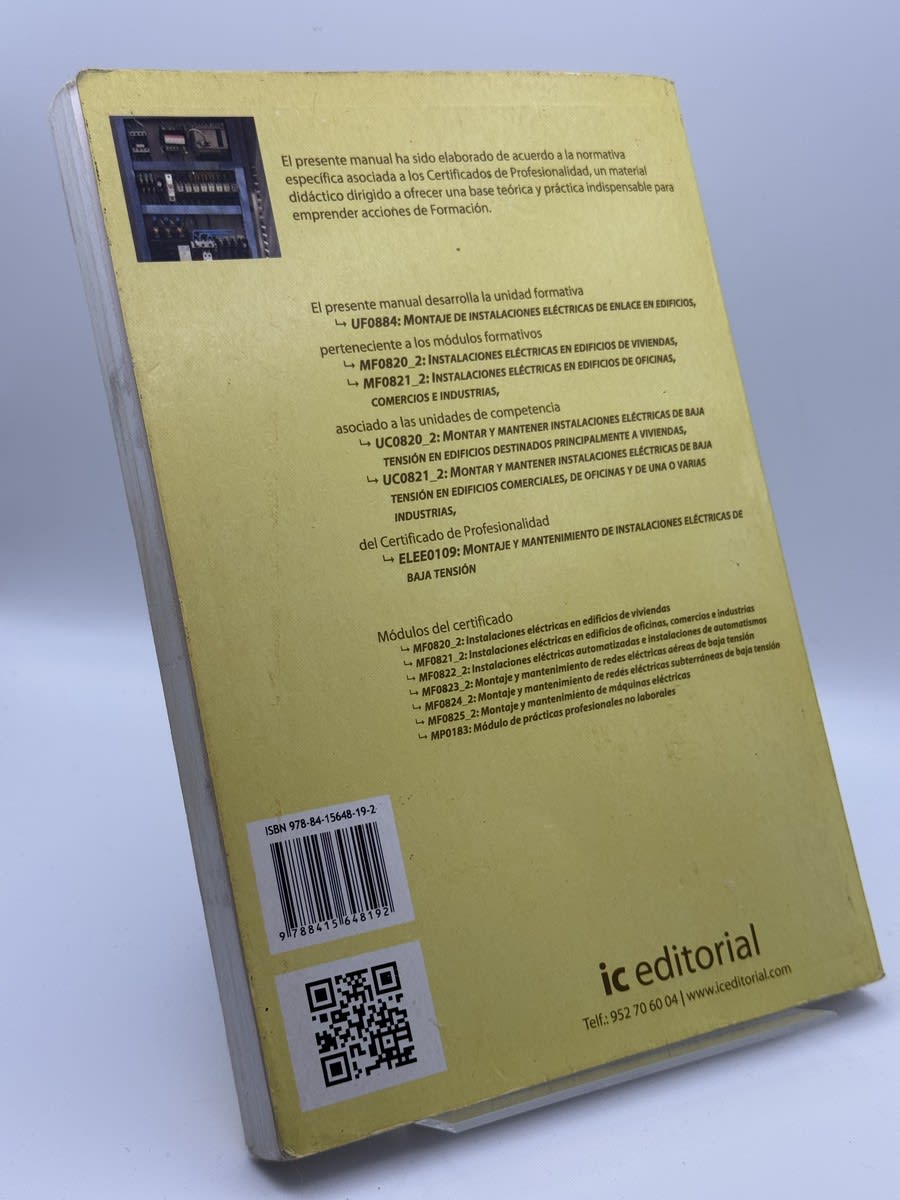 Foto 2 de Montaje de instalaciones eléctricas de enlace en... - Antonio Jesús Mendoza Ramí de Antonio Jesús Mendoza Ramírez, libro de segunda mano