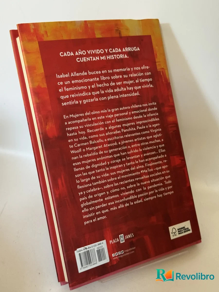Foto 2 de Mujeres del alma mía de Isabel Allende, libro de segunda mano