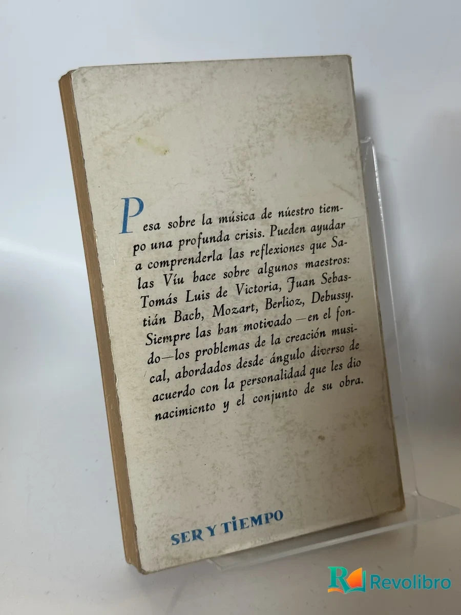 Foto 2 de Música y creación musical de Vicente Salas Viu, libro de segunda mano