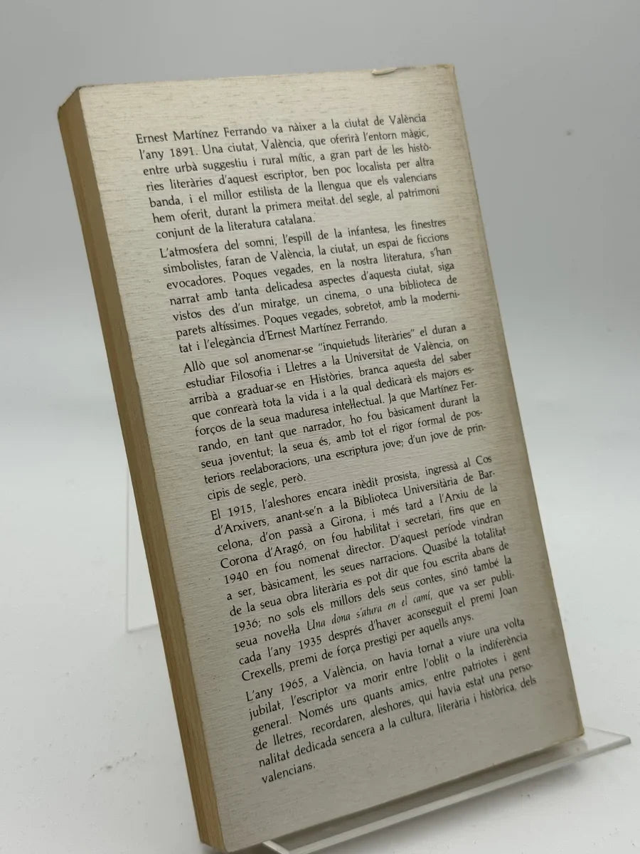 Foto 2 de Narracions de Ernest Martínez Ferrando, libro de segunda mano