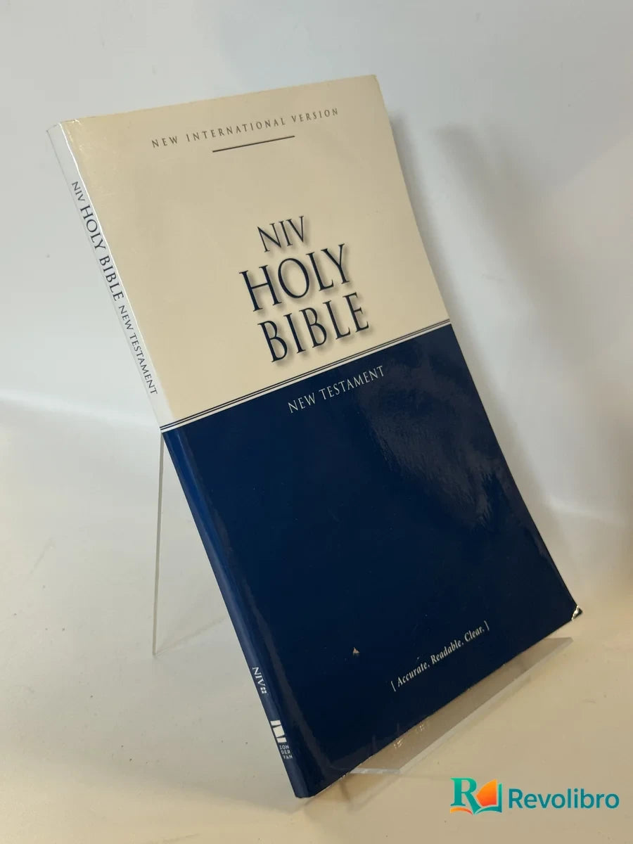 Portada de NIV Holy Bible New testament de Zondervan Publishing Company, libro de segunda mano