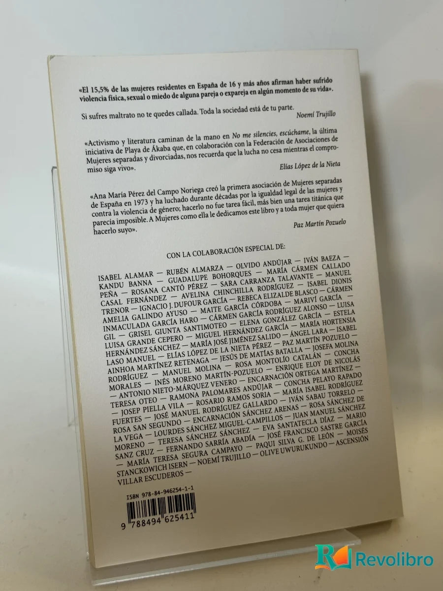 Foto 2 de No me silencies, escúchame de Paz Martín Pozuelo, libro de segunda mano