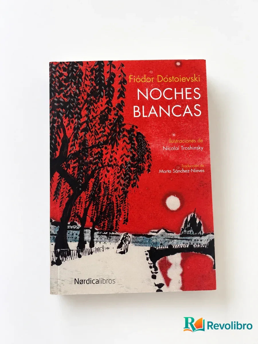 Portada de Noches Blancas de Fiódor Dostoyevski, libro de segunda mano