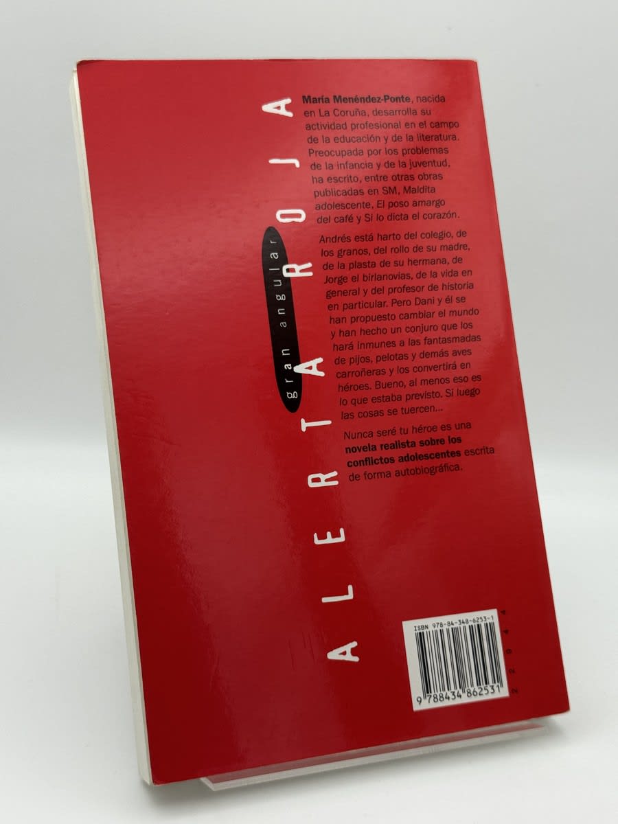 Foto 2 de Nunca seré tu héroe de María Menéndez-Ponte, libro de segunda mano