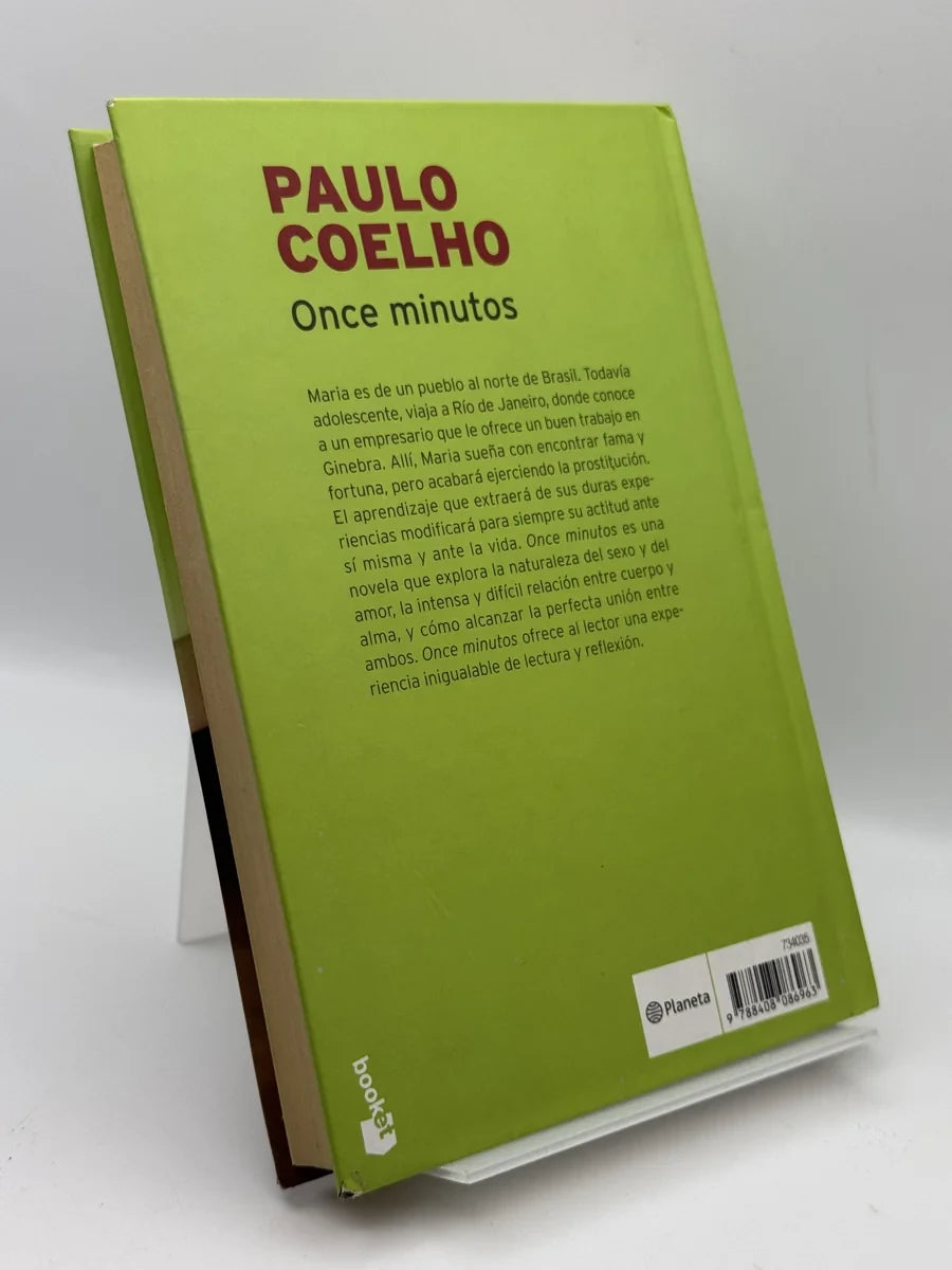 Foto 2 de Once minutos de Paulo Coelho, libro de segunda mano