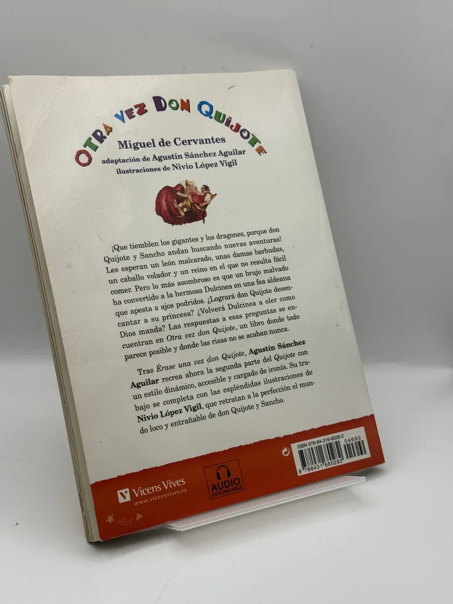 Foto 2 de Otra vez Don Quijote de Miguel de Cervantes, libro de segunda mano