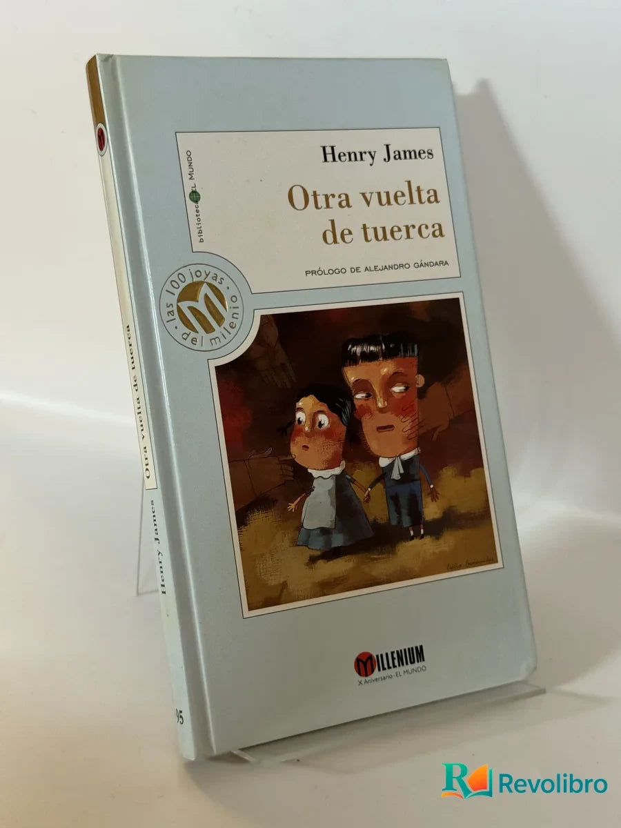 Portada de Otra vuelta de tuerca de Henry James, libro de segunda mano