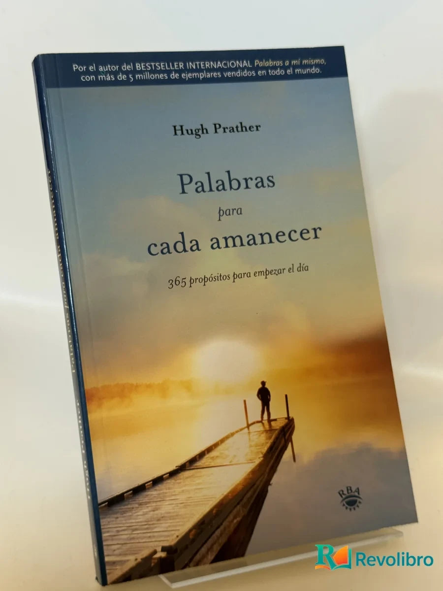 Portada de Palabras para cada amanecer de Hugh Prather, libro de segunda mano