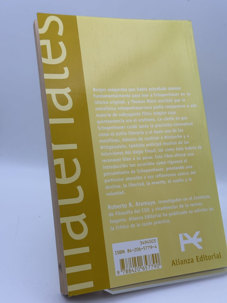 Foto 2 de Para leer a Schopenhauer de Roberto R. Aramayo, libro de segunda mano