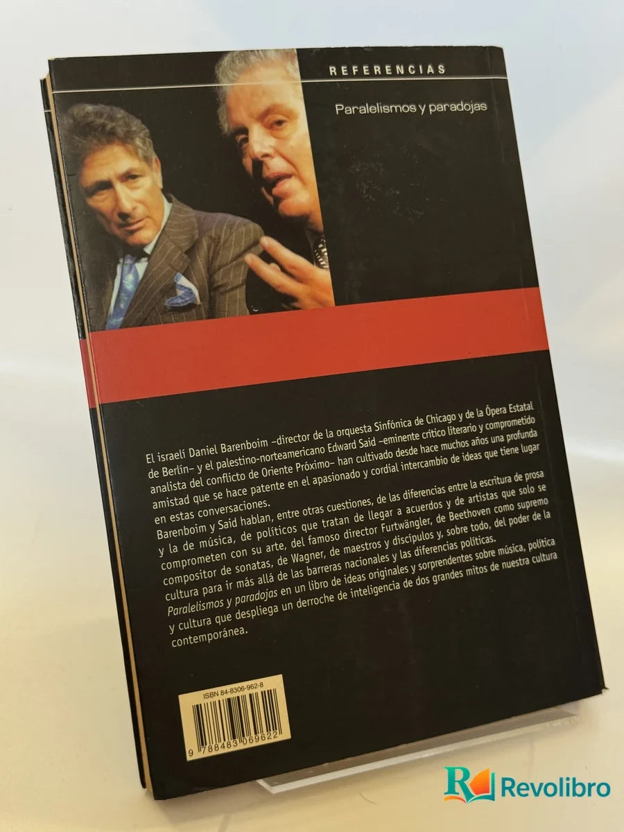 Foto 2 de Paralelismos y paradojas de Daniel Barenboim, libro de segunda mano