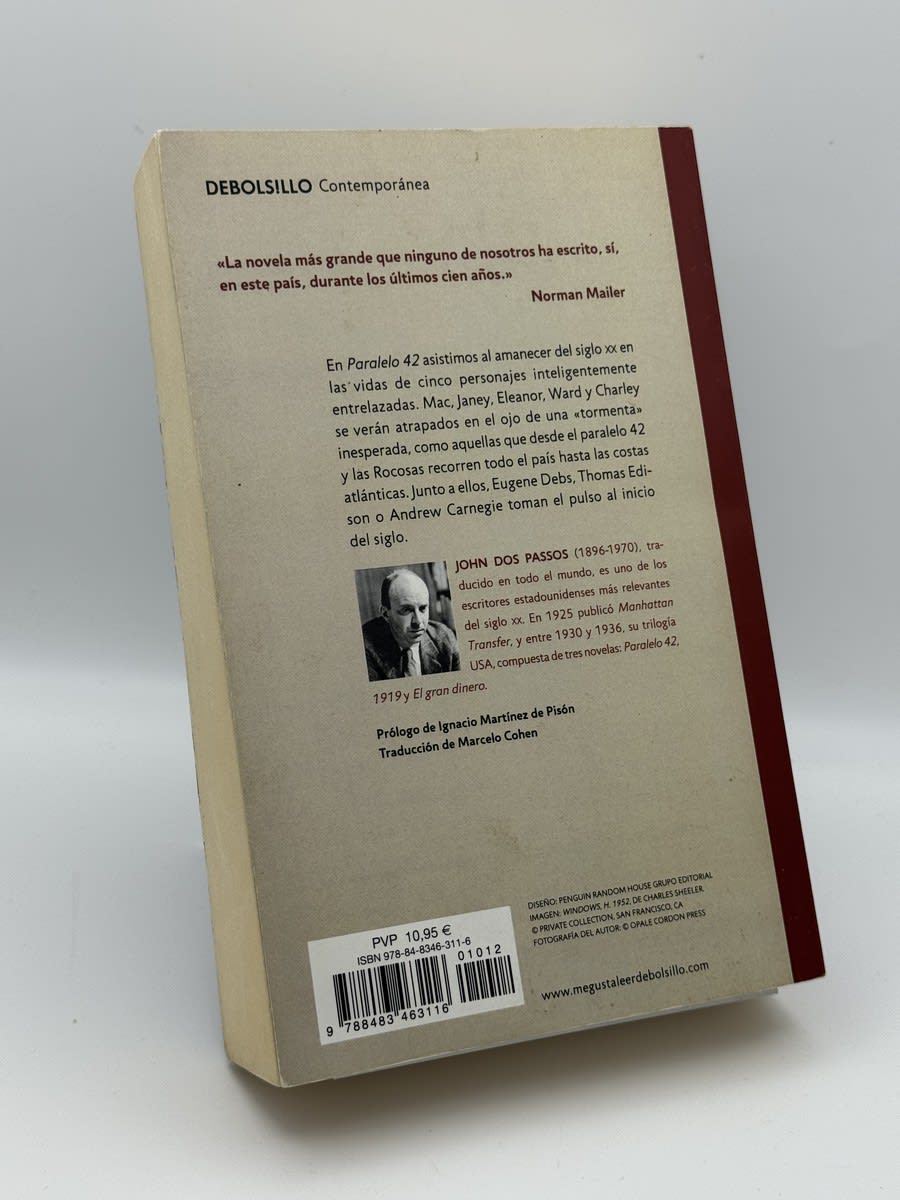 Foto 2 de Paralelo 42 de John Dos Passos, libro de segunda mano