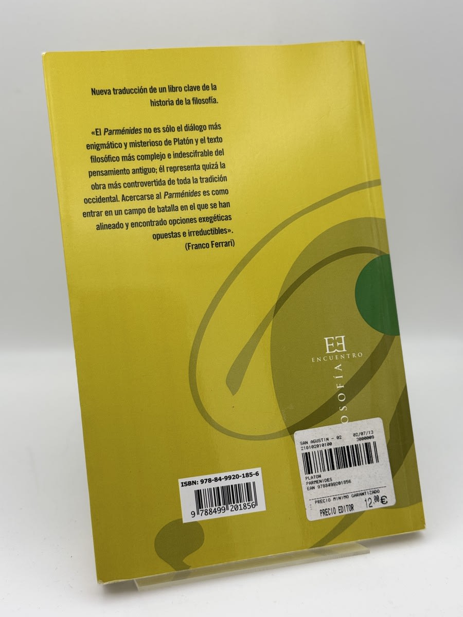 Foto 2 de Parmenides de Πλάτων, libro de segunda mano