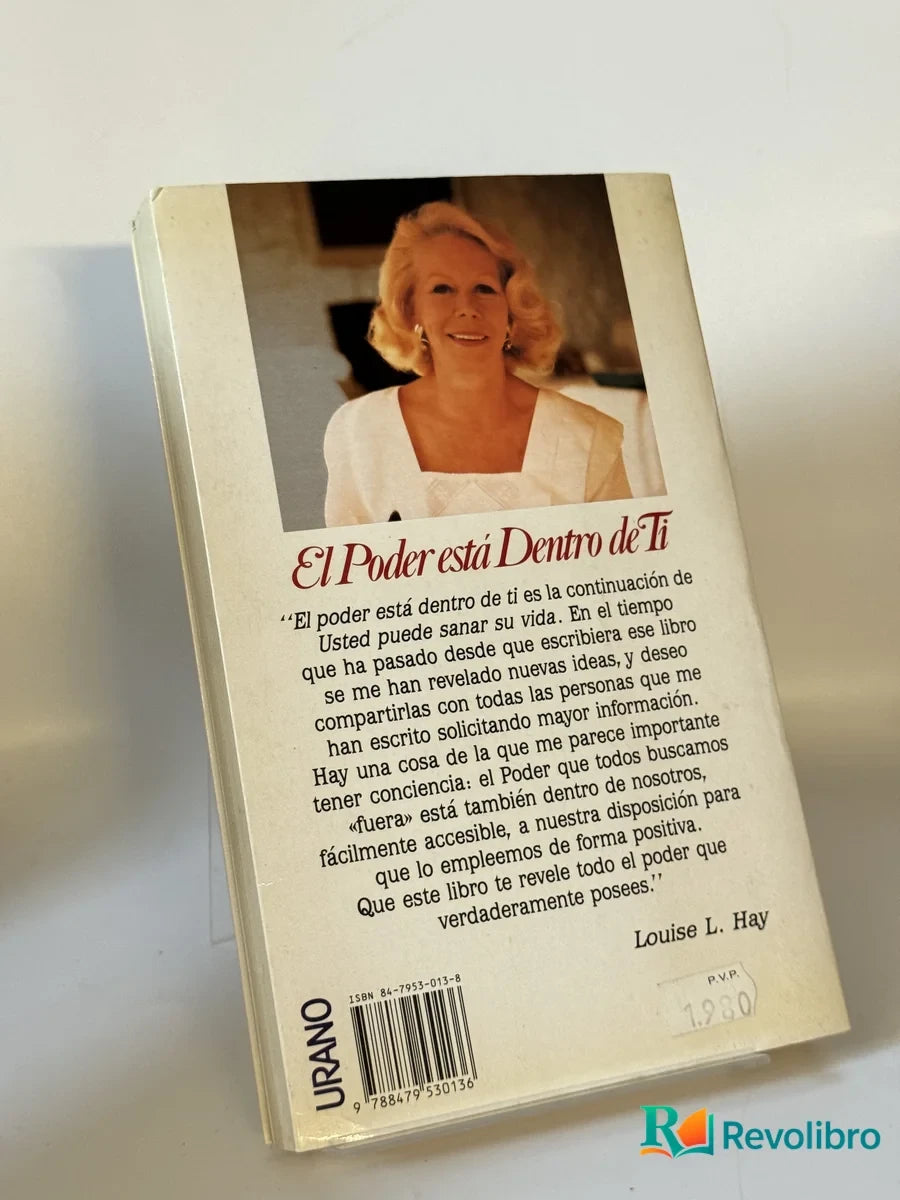 Foto 2 de Poder Esta Dentro de Ti de Louise L. Hay, libro de segunda mano