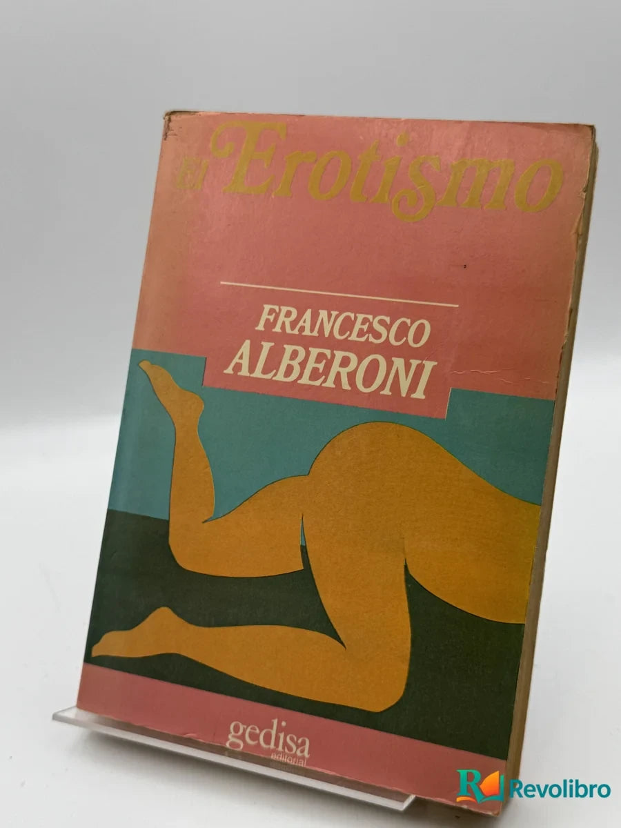 Portada de El erotismo de Francesco Alberoni, libro de segunda mano