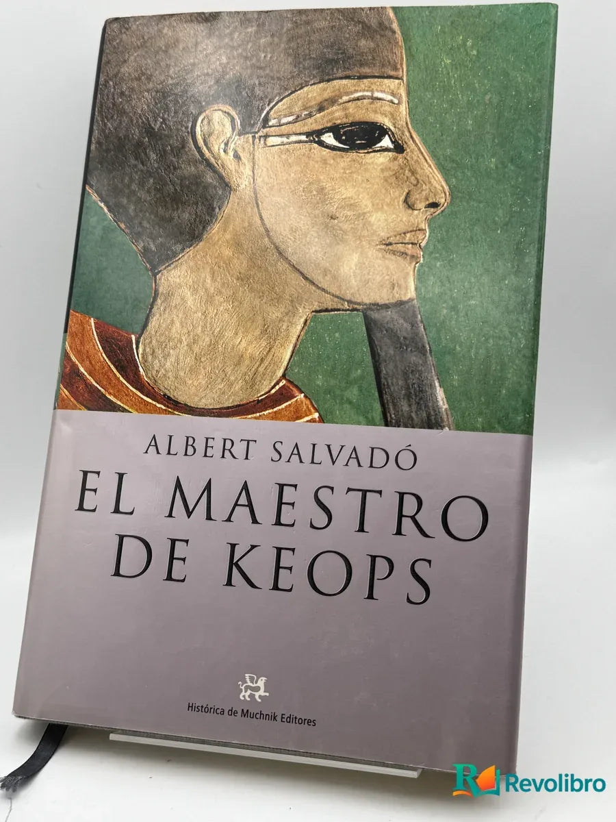 Portada de El maestro de Keops de Albert Salvador, libro de segunda mano
