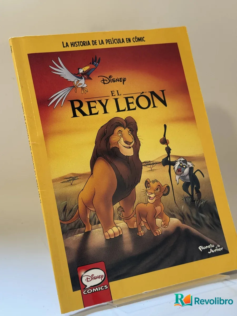 Portada de El Rey León, libro de segunda mano