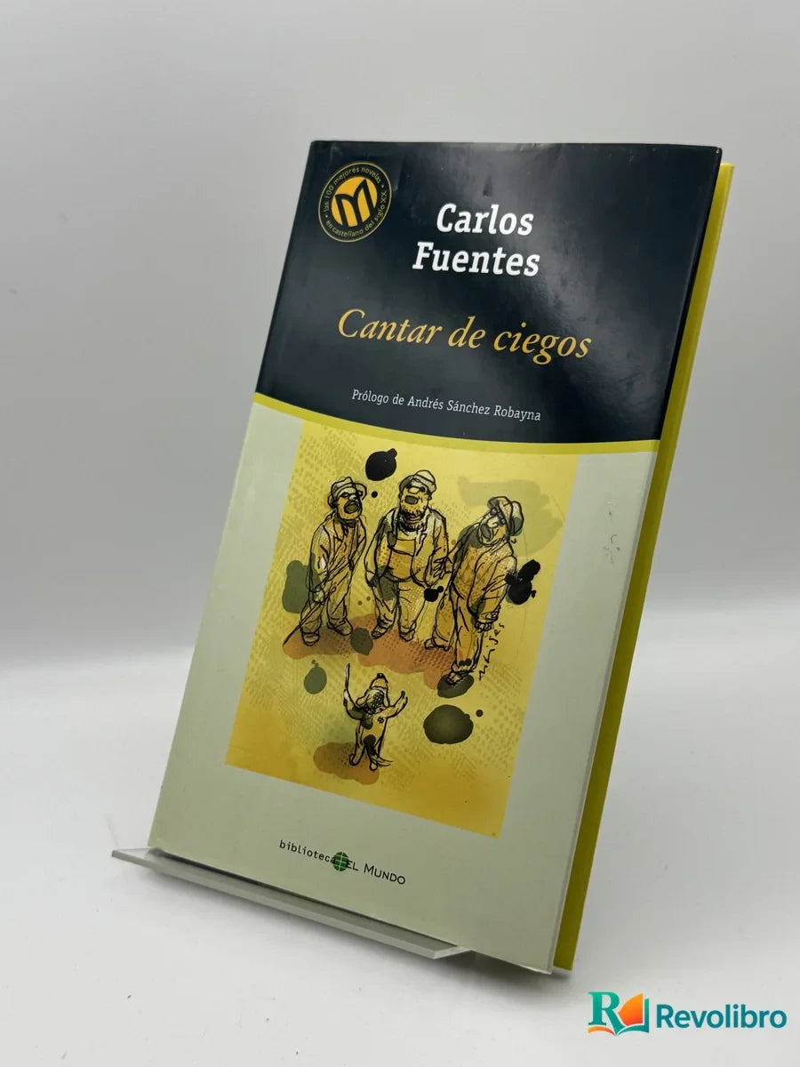 Portada de Cantar de ciegos de Carlos Fuentes, libro de segunda mano