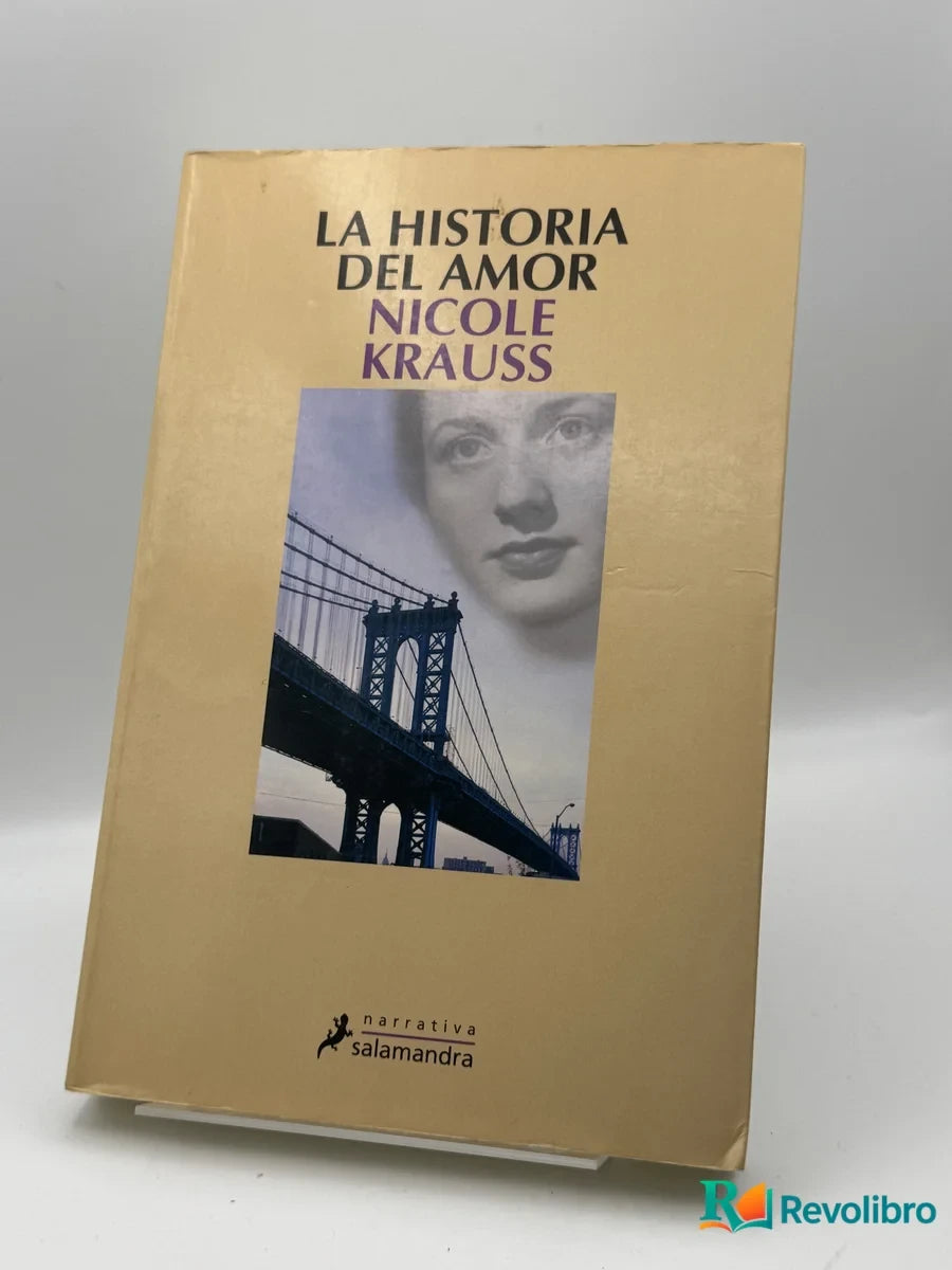 Portada de La historia del amor de Nicole Krauss, libro de segunda mano