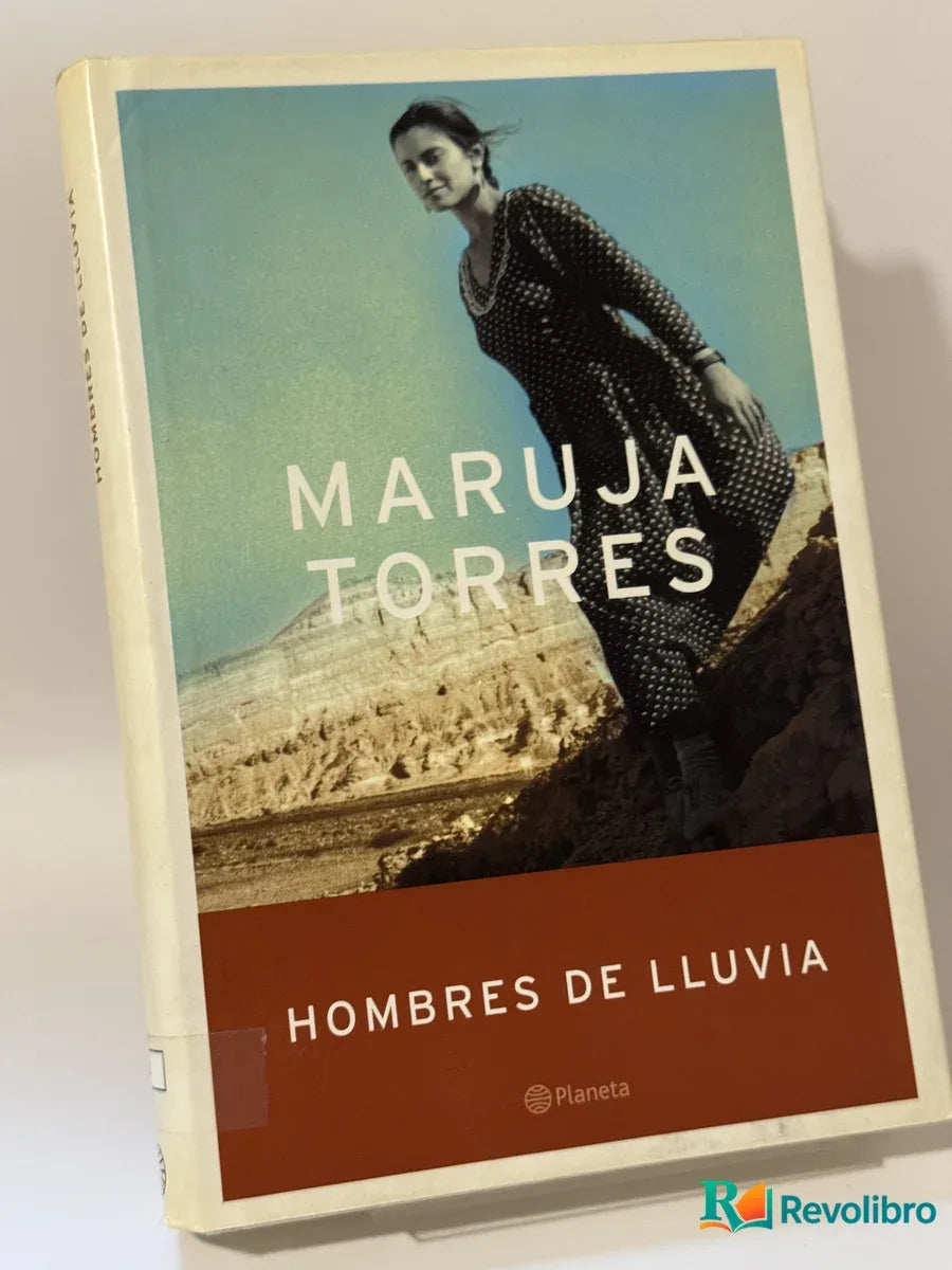 Portada de Hombres de lluvia de Maruja Torres, libro de segunda mano