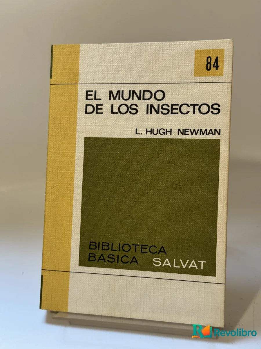Portada de El mundo de los insectos de L. Hugh Newman, libro de segunda mano