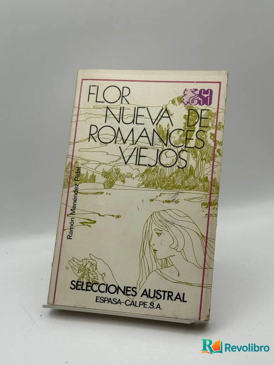 Portada de Flor nueva de romances viejos de Raimon Marínez Tapia, libro de segunda mano