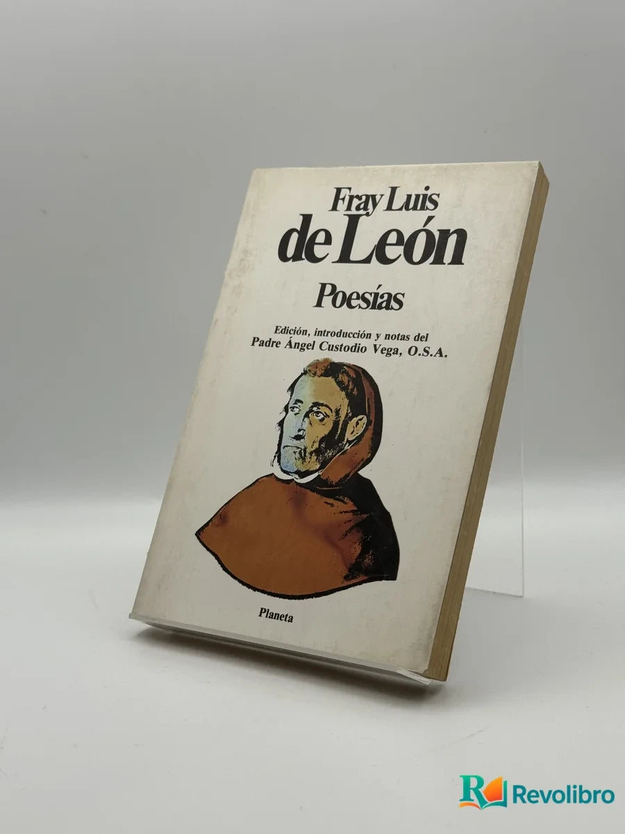 Portada de Poesías de Fray Luis de León, libro de segunda mano