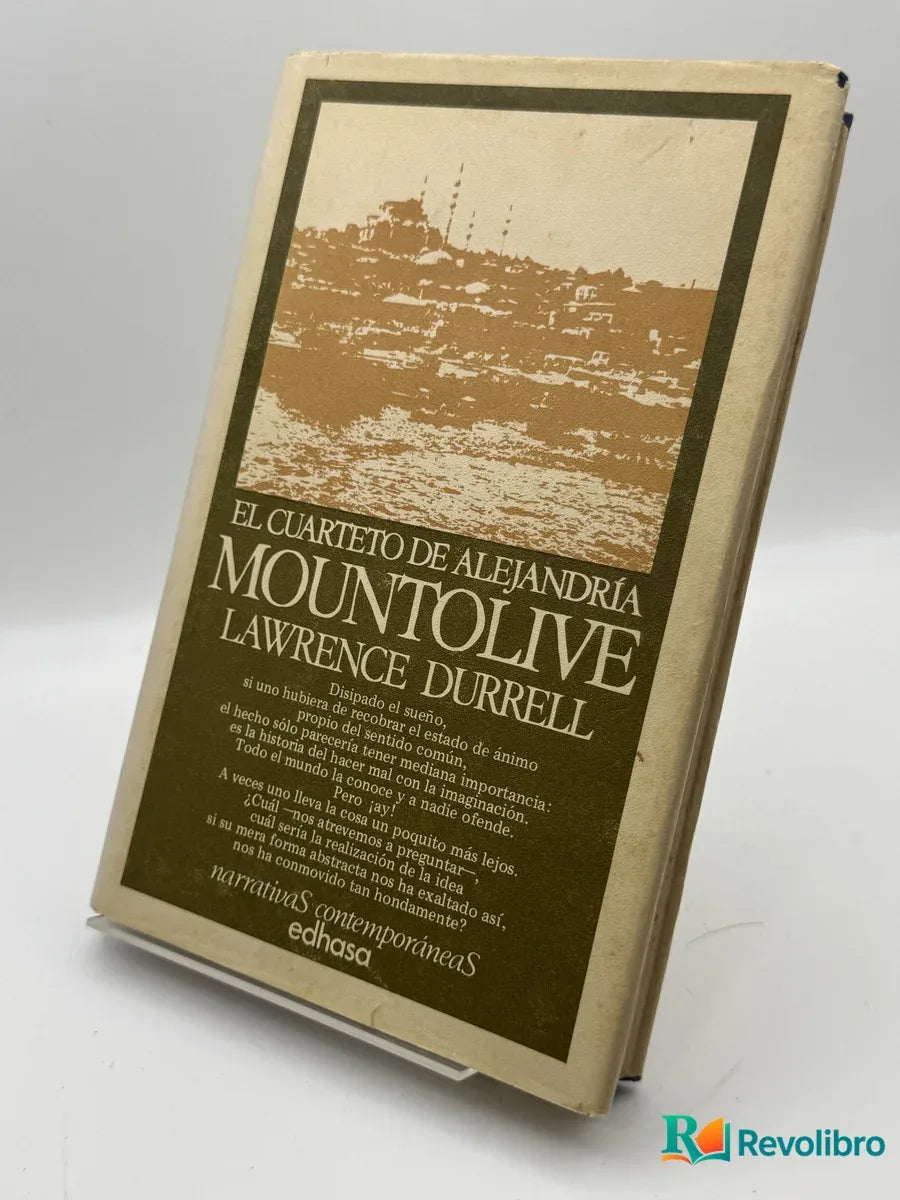 Portada de El cuarteto de Alejandría de Lawrence Durrell, libro de segunda mano