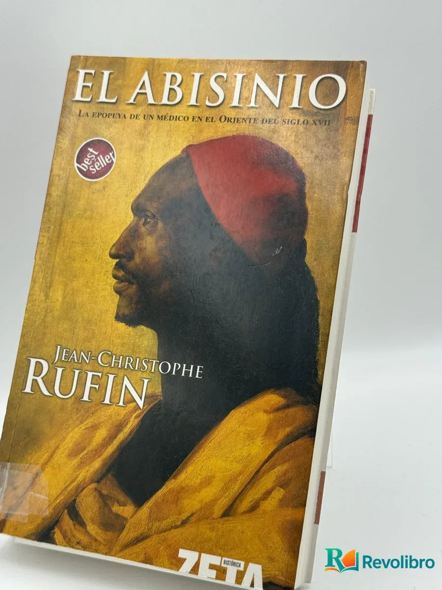 Portada de El Abisinio de Jean-Christophe Rufin, libro de segunda mano