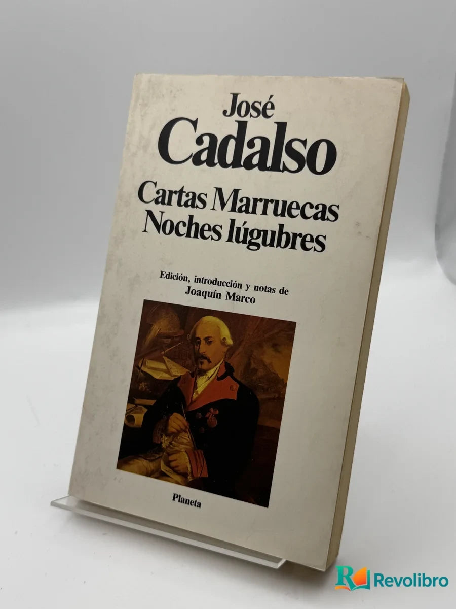 Portada de Cartas Marruecas Noches lúgubres de José Cadalso, libro de segunda mano