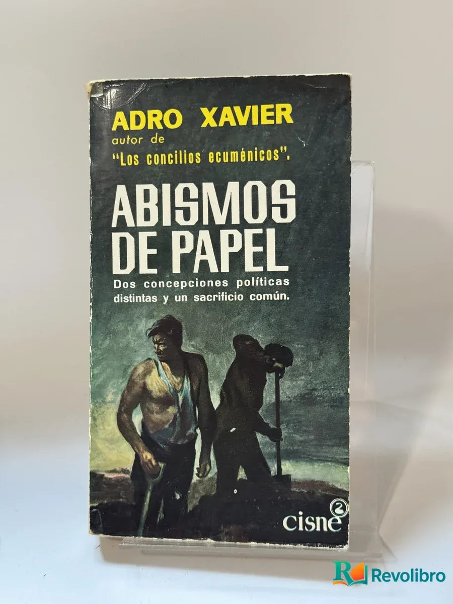 Portada de Abismos de papel de Adro Xavier, libro de segunda mano