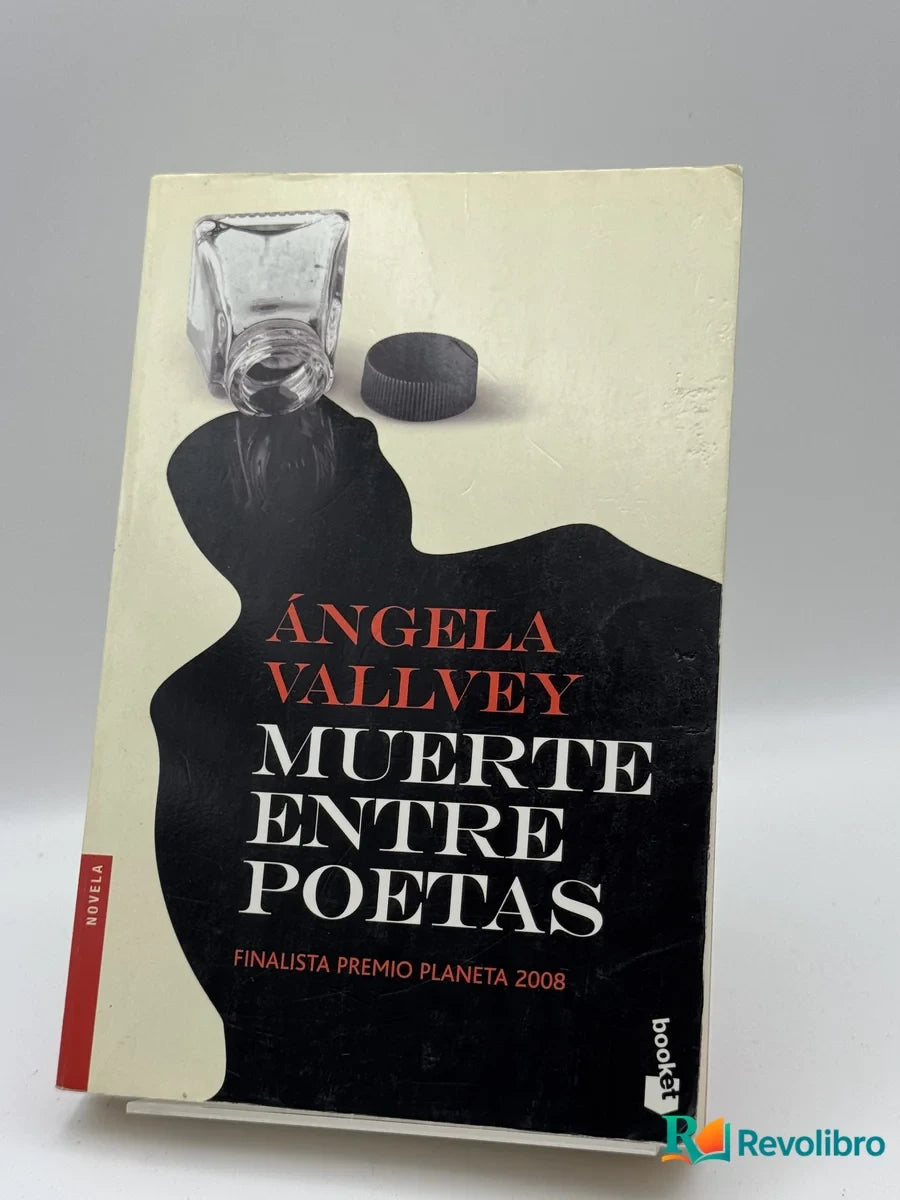 Portada de Muerte entre poetas de Ángela Vallvey, libro de segunda mano