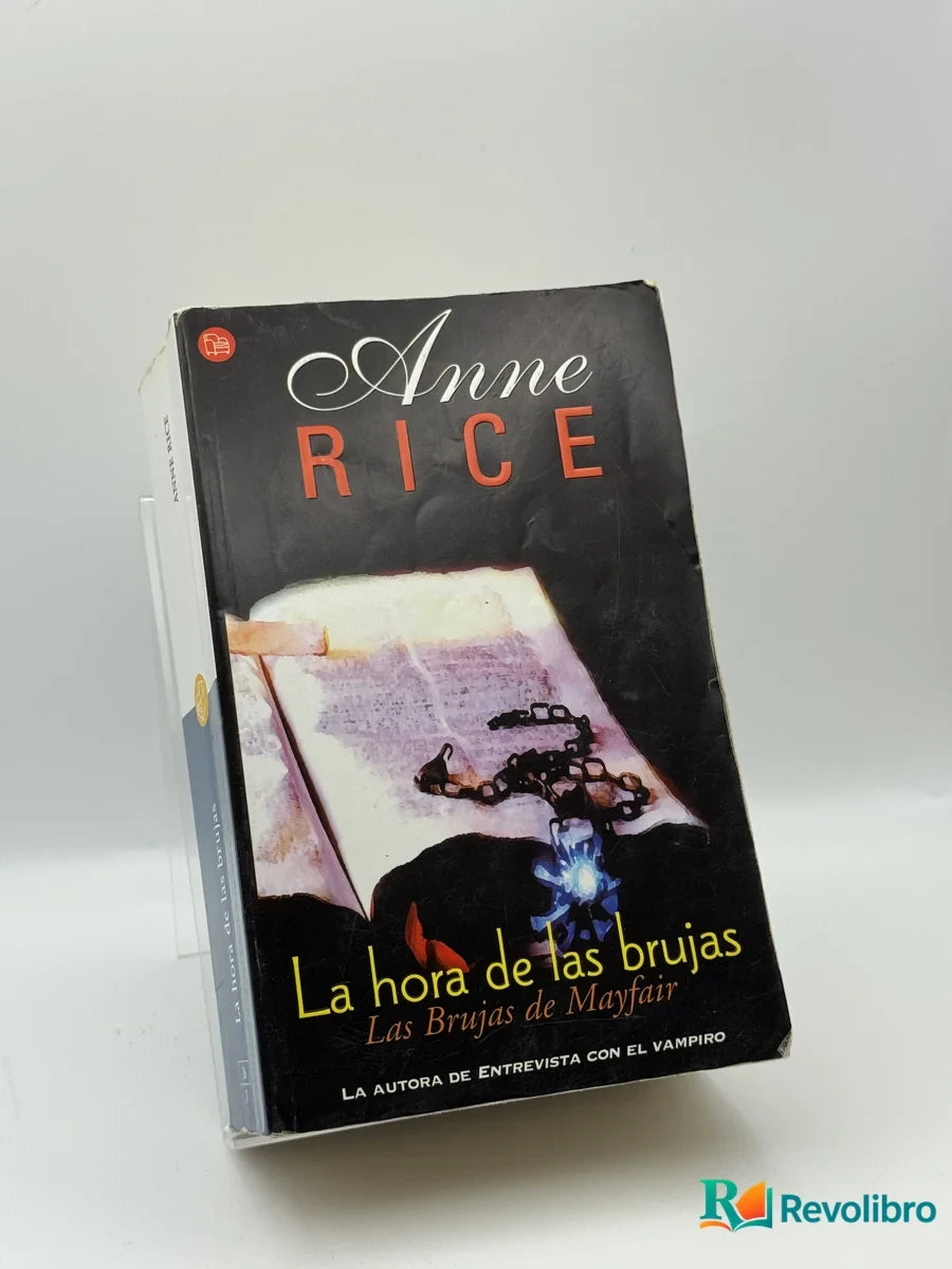 Portada de La hora de las brujas de Anne Rice, libro de segunda mano