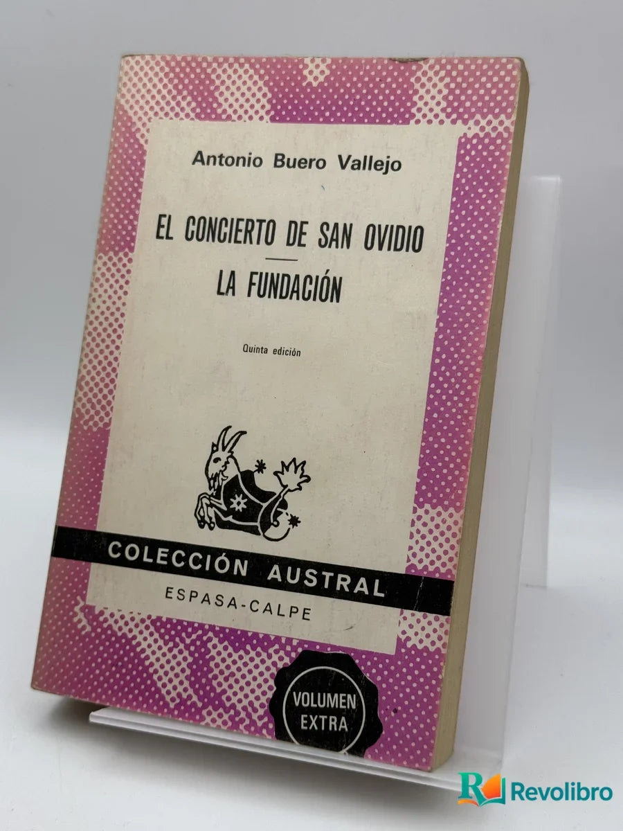 Portada de El concierto de San Ovidio de Antonio Buero Vallejo, libro de segunda mano