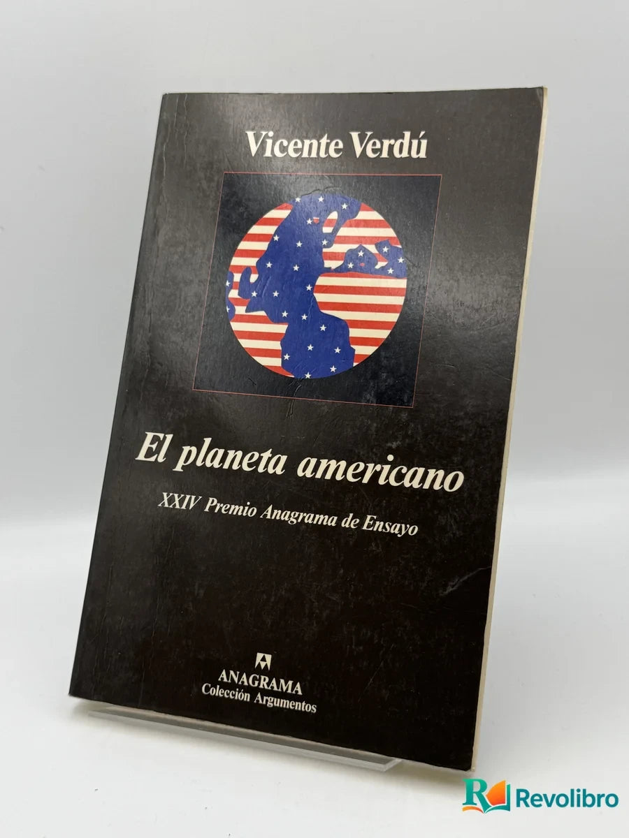 Portada de El planeta americano de Vicente Verdú, libro de segunda mano