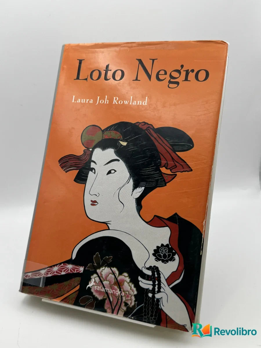 Portada de Loto Negro de Laura Joh Rowland, libro de segunda mano