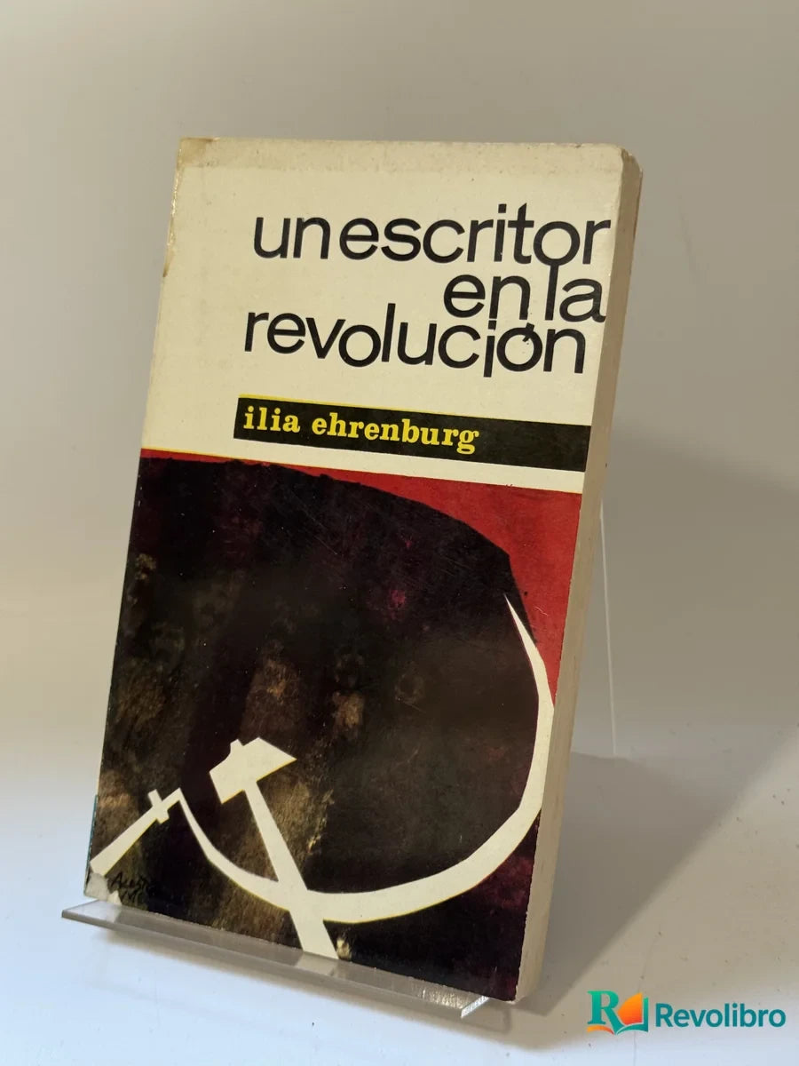 Portada de Un escritor en la revolución de Ília Ehrenburg, libro de segunda mano