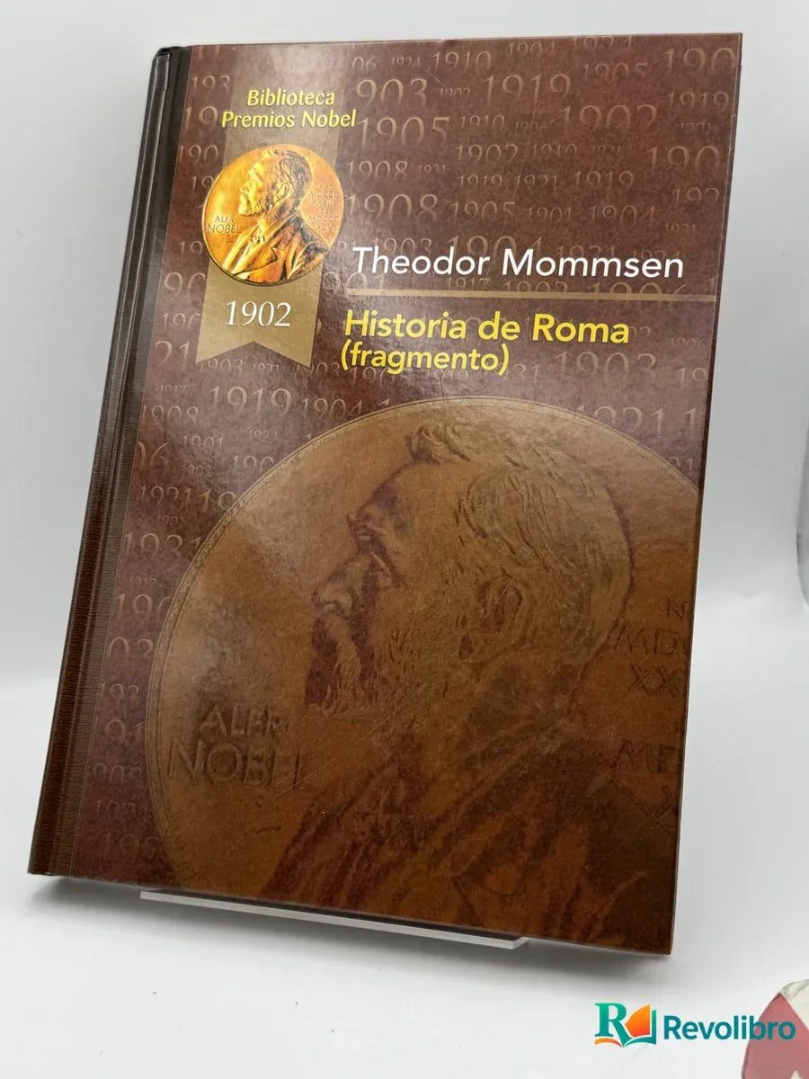 Portada de Historia de Roma (fragmento) de Theodor Mommsen, libro de segunda mano