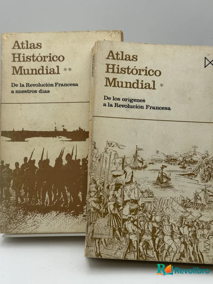 Portada de Atlas Histórico Mundial, libro de segunda mano