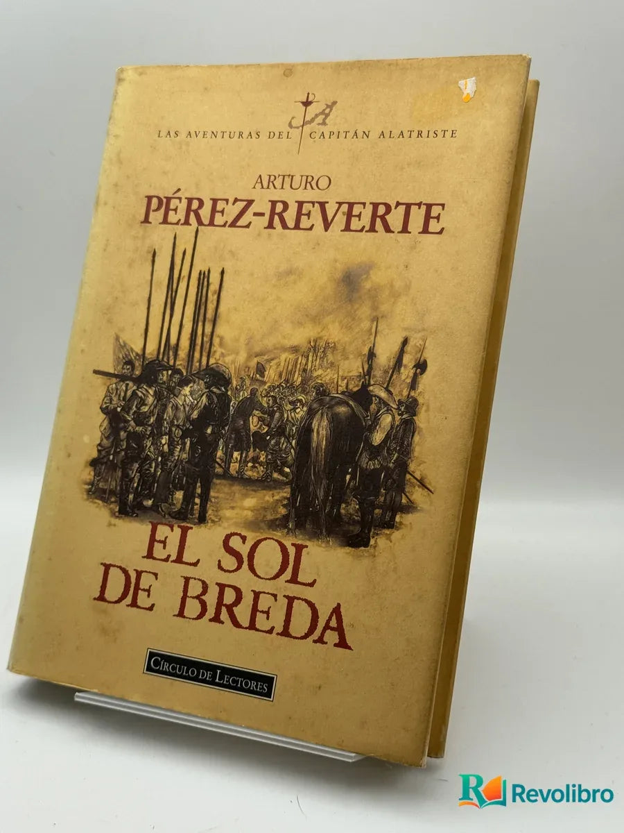 Portada de El sol de Breda de Arturo Pérez-Reverte, libro de segunda mano