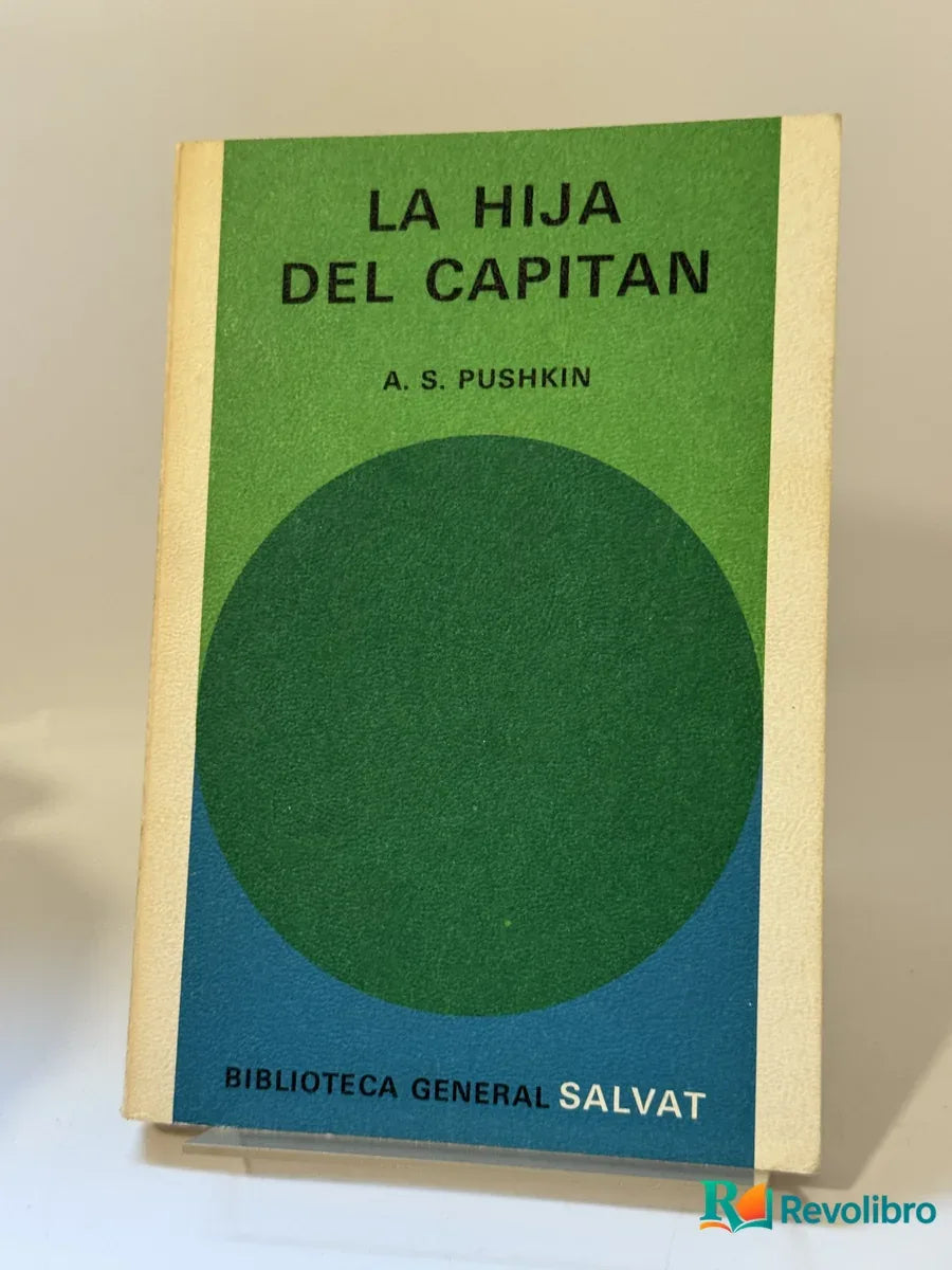 Portada de La hija del capitán de A. S. Pushkin, libro de segunda mano