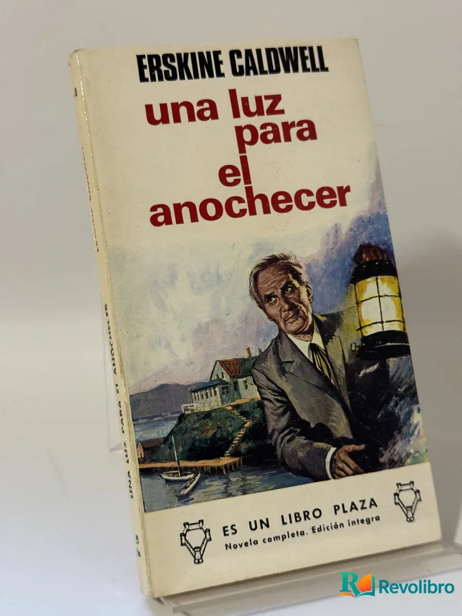 Portada de una luz para el anochecer de Erskine Caldwell, libro de segunda mano